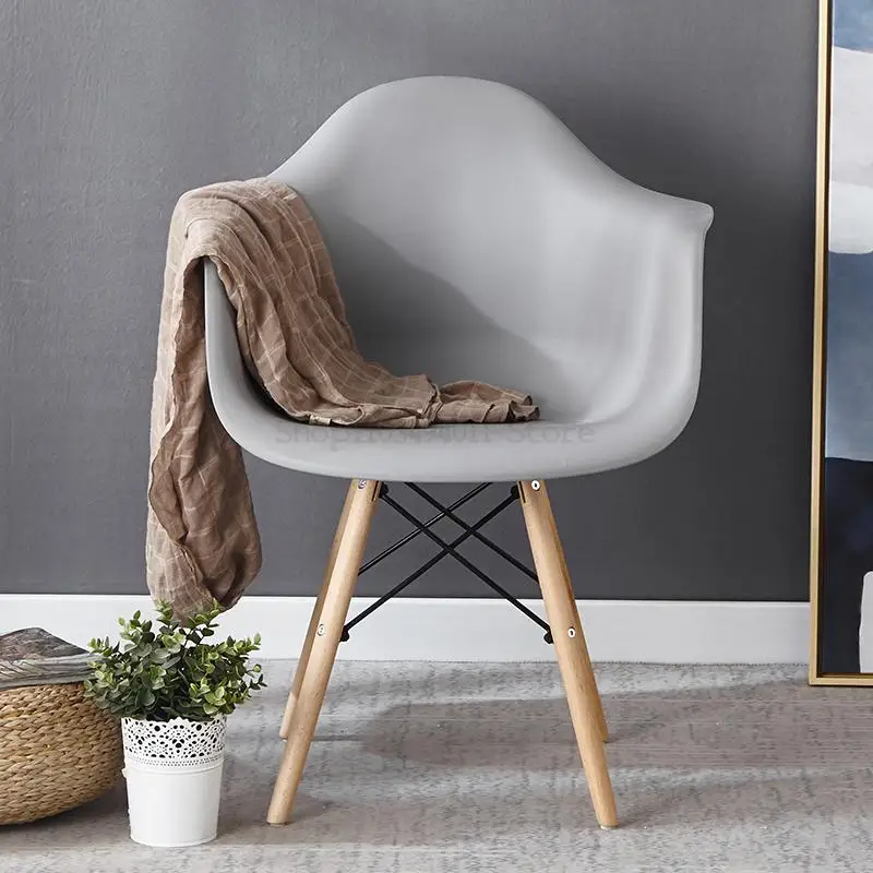 Eames Style Chairs Kenya | Iconic Armchair with Wooden Eiffel Base
